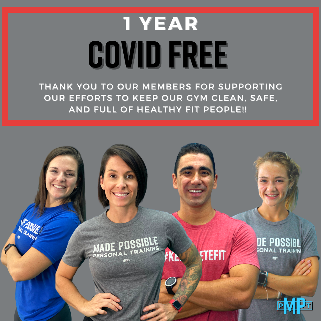 Gym is one year covid free