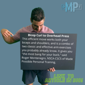 Fitness article featuring made possible personal training from St. Petersburg Florida