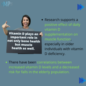 Research on vitamin D supplementation and muscle strength, St Petersburg FL