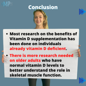 Research on vitamin D supplementation and muscle strength, St Petersburg FL