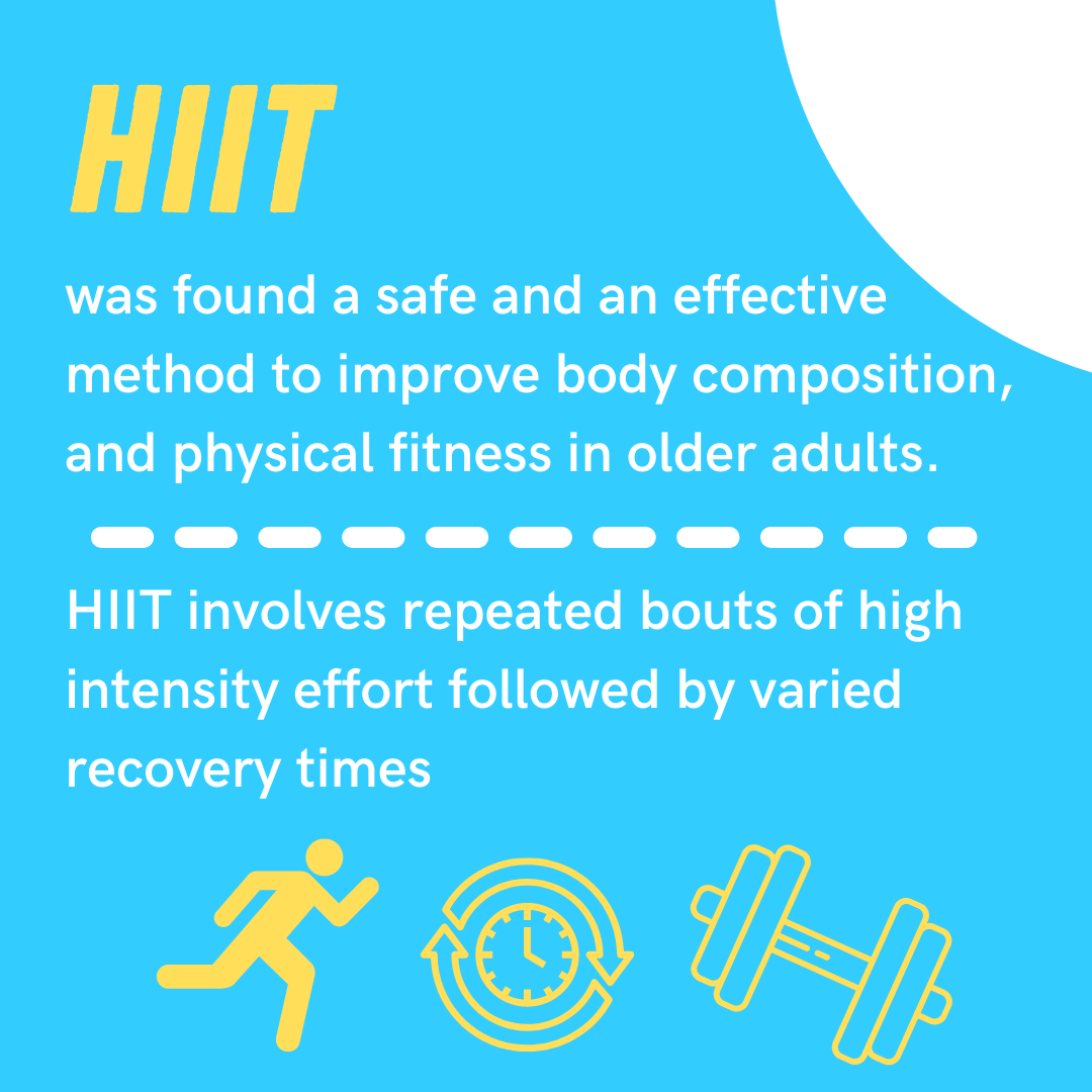 Highintensity interval training (HIIT) vs. Moderate Intensity